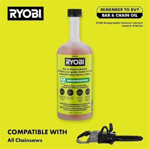 What Oil to use in Ryobi Chainsaw